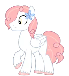 Size: 2100x2312 | Tagged: safe, artist:lazuli, derpibooru import, oc, unofficial characters only, pegasus, pony, base used, commission, flower, flower in hair, male, pegasus oc, simple background, solo, stallion, transparent background, unshorn fetlocks, wings, ych result