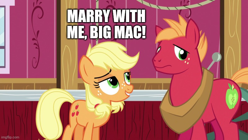 Size: 800x450 | Tagged: safe, derpibooru import, edit, edited screencap, screencap, applejack, big macintosh, where the apple lies, applecest, applemac, female, incest, male, shipping, straight, teenage applejack, teenage big macintosh, teenager, text, younger