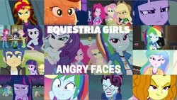 Size: 1960x1104 | Tagged: safe, derpibooru import, edit, edited screencap, editor:quoterific, screencap, adagio dazzle, applejack, flash sentry, fluttershy, pinkie pie, princess celestia, principal abacus cinch, rainbow dash, rarity, sci-twi, sunset shimmer, twilight sparkle, eqg summertime shorts, equestria girls, equestria girls (movie), equestria girls series, friendship games, holidays unwrapped, movie magic, rainbow rocks, raise this roof, wake up!, spoiler:eqg series (season 2), spoiler:eqg specials, angry, blizzard or bust, brooch, clothes, cutie mark, cutie mark accessory, cutie mark brooch, cutie mark hair accessory, cutie mark on clothes, ear piercing, earring, hair accessory, humane five, humane six, jewelry, pearl earrings, piercing, principal celestia, wake up!: rainbow dash