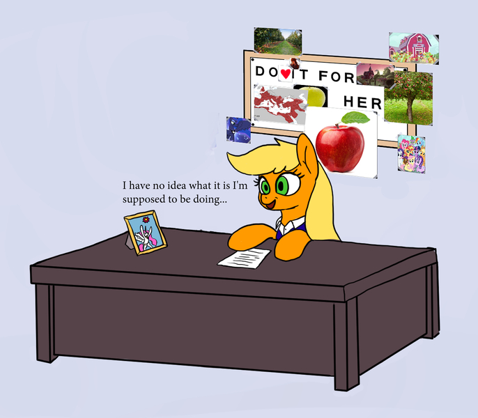 Size: 1260x1102 | Tagged: ancient rome, applejack, artist:slamjam, derpibooru import, desk, do it for her, exploitable meme, i have no idea what i'm doing, meme, praise the sun, princess celestia, roman, roman empire, rome, safe, text