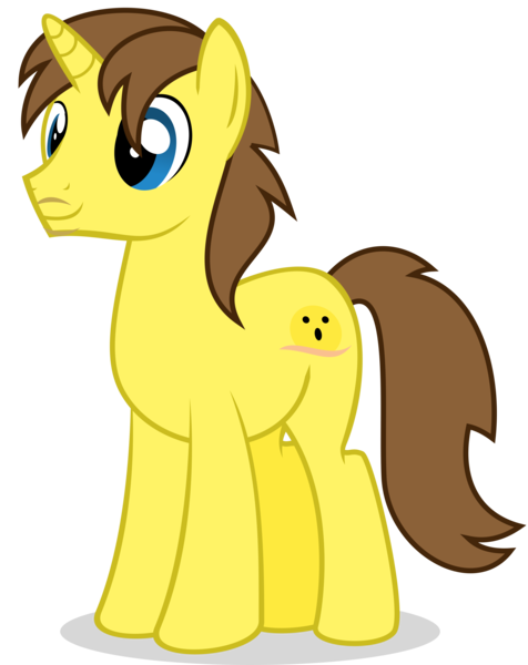 Size: 3000x3781 | Tagged: safe, artist:keronianniroro, derpibooru import, oc, oc:grapefruit face, unofficial characters only, pony, unicorn, male, simple background, stallion, transparent background, vector