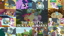 Size: 1972x1110 | Tagged: alicorn, apple bloom, cauldron, cello, clubhouse, crusaders clubhouse, cute, cutie mark crusaders, derpibooru import, edit, edited screencap, editor:quoterific, gabby, gabbybetes, harp, musical instrument, octavia melody, parish nandermane, petunia paleo, safe, scootaloo, screencap, skull, sweetie belle, the fault in our cutie marks, twiabetes, twilight sparkle, twilight sparkle (alicorn), zecora, zecora's hut