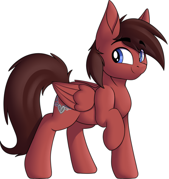 Size: 1167x1234 | Tagged: safe, artist:notetaker, derpibooru import, oc, oc:chance, pegasus, pony, male, simple background, solo, transparent background, wings