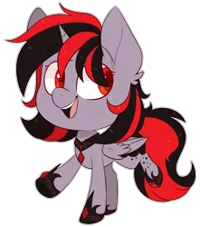 Size: 2216x2504 | Tagged: safe, artist:jetjetj, derpibooru import, part of a set, oc, oc:dark shadow, alicorn, pony, chibi, commission, female, mare, simple background, solo, transparent background, ych result