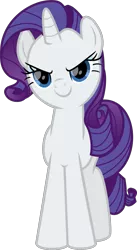Size: 955x1748 | Tagged: safe, artist:lincolnbrewsterfan, derpibooru import, rarity, pony, unicorn, equestria girls, .svg available, determination, determined, determined face, determined look, determined smile, female, front view, lidded eyes, mare, simple background, smiling, smiling at you, solo, standing, svg, transparent background, vector
