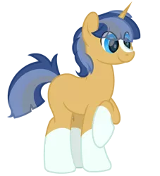 Size: 2000x2200 | Tagged: safe, artist:ponkus, derpibooru import, oc, oc:socks, pony, unicorn, male, solo, stallion