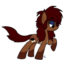 Size: 999x800 | Tagged: safe, artist:princesslovelypony, derpibooru import, ponified, pony, bedroom eyes, crossover, long tail, oliver and company, raised hoof, rita