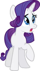 Size: 1843x3253 | Tagged: safe, artist:scrimpeh, derpibooru import, rarity, pony, unicorn, female, mare, raised hoof, simple background, solo, transparent background, vector