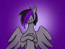 Size: 2048x1536 | Tagged: safe, artist:revenge.cats, derpibooru import, oc, pegasus, pony, dyed mane, emo, old art, ponysona, self insert, smiling, solo