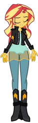 Size: 480x1554 | Tagged: safe, artist:gmaplay, derpibooru import, sunset shimmer, equestria girls, my past is not today, solo
