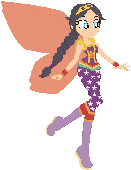 Size: 442x573 | Tagged: safe, artist:prettycelestia, artist:user15432, derpibooru import, fairy, human, equestria girls, barely eqg related, base used, boots, clothes, crossover, equestria girls style, equestria girls-ified, fairy wings, fairyized, high heel boots, high heels, mask, rainbow magic (series), samira, samira the superhero fairy, shoes, superhero, superhero costume, wings
