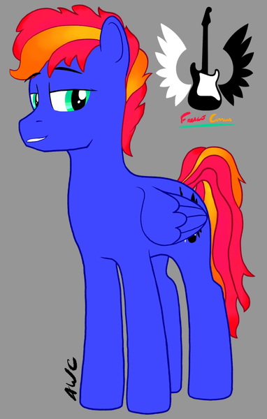 Size: 576x904 | Tagged: safe, derpibooru import, oc, oc:frescocirrus, pegasus, 9999awc, awc, cirrus, fresco, fresco cirrus, original art, original character do not steal, pegasus oc, wings