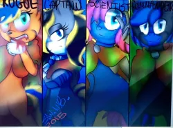 Size: 872x649 | Tagged: safe, artist:juliet-gwolf18, derpibooru import, oc, oc:juliet, unofficial characters only, anthro, unicorn, clothes, eyelashes, female, horn, mobian, sonic the hedgehog (series), sonicified, unicorn oc