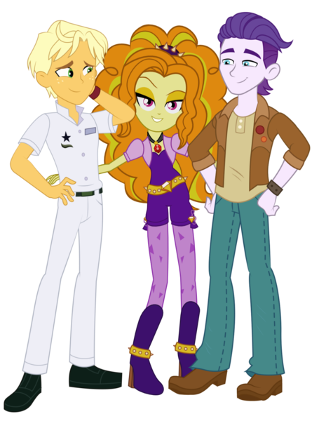 Size: 1069x1409 | Tagged: safe, artist:maretrick, artist:mit-boy, derpibooru import, edit, adagio dazzle, dirk thistleweed, ragamuffin (equestria girls), accountibilibuddies, equestria girls, equestria girls series, rainbow rocks, spring breakdown, spoiler:choose your own ending (season 2), spoiler:eqg series (season 2), .svg available, accountibilibuddies: rainbow dash, adagamuffin, amulet, belt, boots, clothes, dancing, dazzleweed, diamonds, female, fingerless gloves, freckles, gem, gloves, group sex, high heel boots, jacket, jeans, jewelry, looking at you, male, music notes, necklace, pants, raised eyebrow, sex, shipping, shirt, shoes, simple background, siren gem, spikes, straight, threesome, transparent background, vector, watch, wristband