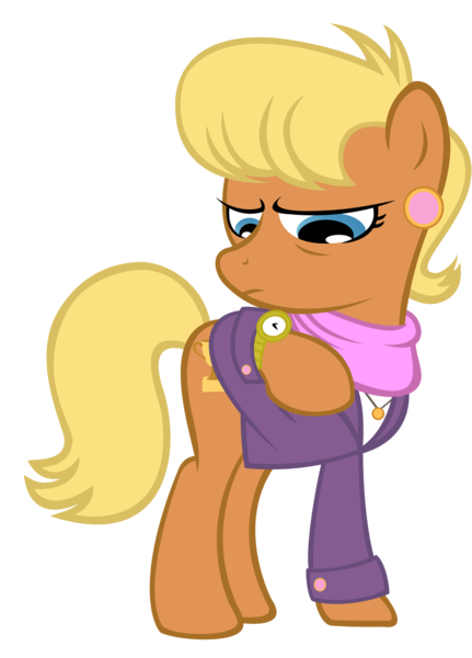 Size: 2076x2888 | Tagged: safe, artist:sofunnyguy, derpibooru import, ms. harshwhinny, earth pony, pony, female, mare, raised hoof, simple background, solo, transparent background, vector