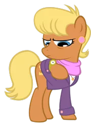 Size: 2076x2888 | Tagged: safe, artist:sofunnyguy, derpibooru import, ms. harshwhinny, earth pony, pony, female, mare, raised hoof, simple background, solo, transparent background, vector