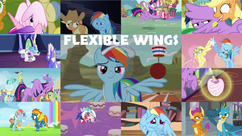 Size: 1974x1111 | Tagged: safe, derpibooru import, edit, edited screencap, editor:quoterific, screencap, apple cobbler, apple honey, apple tarty, applejack, carrot top, fluttershy, gallus, golden harvest, goldengrape, linky, pinkie pie, ponet, princess celestia, princess luna, rainbow dash, rainbowshine, rarity, red gala, shoeshine, sir colton vines iii, smolder, spike, spitfire, spring melody, sprinkle medley, star bright, starlight glimmer, sunshower raindrops, twilight sparkle, twilight sparkle (alicorn), windy whistles, alicorn, dragon, earth pony, gryphon, pegasus, pony, unicorn, a flurry of emotions, castle mane-ia, castle sweet castle, celestial advice, common ground, hurricane fluttershy, parental glideance, road to friendship, school daze, testing testing 1-2-3, the last problem, trade ya, apple family member, applejack's hat, baby, clothes, coronation dress, cowboy hat, crossed arms, crown, dragoness, dress, eyes closed, female, force field, glowing horn, goggles, hat, horn, jewelry, magic, magic aura, mane six, mouth hold, regalia, spoon, wing hands, wing pull, winged spike, wings