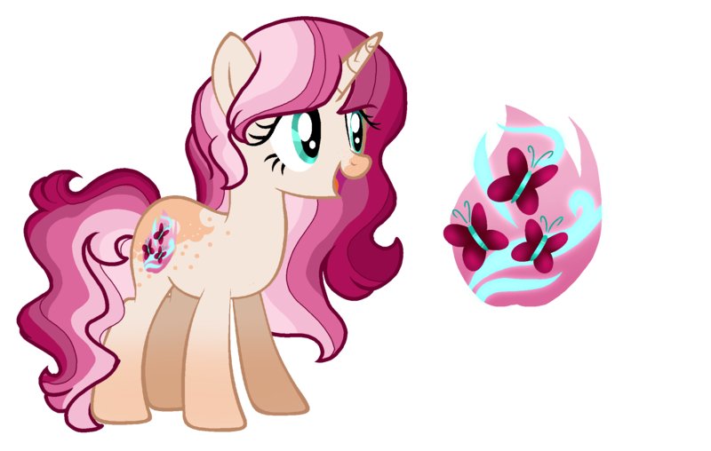 Size: 2227x1415 | Tagged: safe, artist:firegalaxysparkle, derpibooru import, oc, pony, unicorn, female, magical lesbian spawn, mare, offspring, parent:fluttershy, parent:tempest shadow, parents:tempestshy, simple background, solo, transparent background