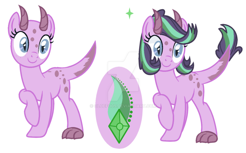 Size: 1280x797 | Tagged: safe, artist:cloefo05, derpibooru import, oc, unofficial characters only, dracony, hybrid, pony, female, interspecies offspring, mare, offspring, parent:spike, parent:starlight glimmer, parents:sparlight, simple background, solo, transparent background