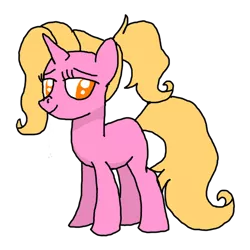 Size: 800x800 | Tagged: safe, artist:whistle blossom, derpibooru import, luster dawn, pony, unicorn, the last problem, cute, looking at you, lusterbetes, missing cutie mark, simple background, smiling, smiling at you, solo, standing, transparent background