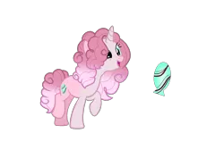 Size: 2227x1415 | Tagged: safe, artist:firegalaxysparkle, derpibooru import, oc, pony, unicorn, female, magical lesbian spawn, mare, offspring, parent:fleur-de-lis, parent:pinkie pie, simple background, solo, transparent background