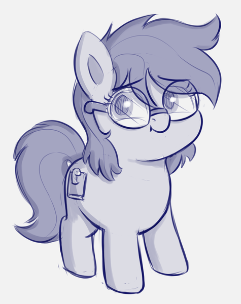 Size: 1076x1360 | Tagged: safe, artist:heretichesh, derpibooru import, oc, oc:bookworm, earth pony, pony, worm, book, chubby, female, filly, glasses, nerd, shy