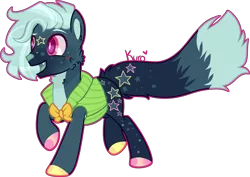 Size: 3135x2215 | Tagged: safe, artist:kurosawakuro, derpibooru import, oc, earth pony, pony, augmented tail, male, simple background, solo, transparent background