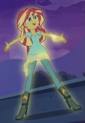 Size: 359x515 | Tagged: safe, derpibooru import, screencap, sunset shimmer, equestria girls, my past is not today, cropped, solo