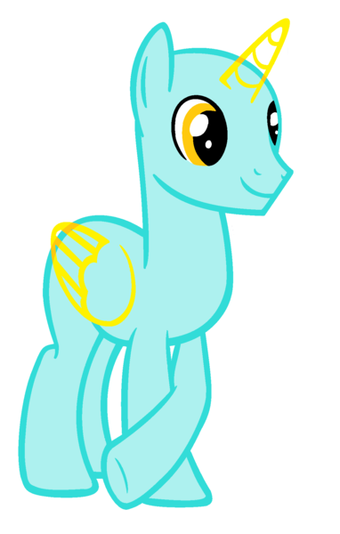 Size: 1248x1960 | Tagged: safe, artist:amelia-bases, derpibooru import, oc, unofficial characters only, alicorn, pony, alicorn oc, bald, base, horn, male, raised hoof, simple background, smiling, solo, stallion, underhoof, white background, wings