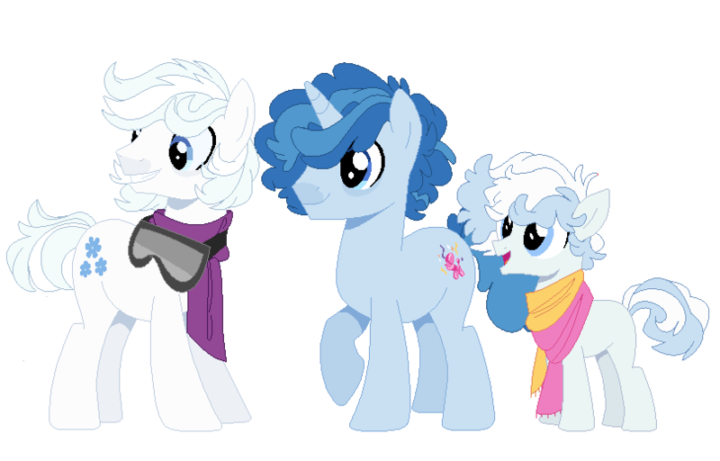 Size: 810x518 | Tagged: safe, artist:teafrown, derpibooru import, double diamond, party favor, oc, oc:blueberry snow cone, earth pony, pony, unicorn, base used, colt, gay, magical gay spawn, male, offspring, parent:double diamond, parent:party favor, parents:partydiamond, partydiamond, shipping, simple background, stallion, white background
