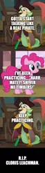 Size: 500x1926 | Tagged: captain celaeno, castle in the sky, cloris leachman, comic, derpibooru import, edit, edited screencap, in memoriam, laputa: castle in the sky, my little pony: the movie, pinkie pie, rest in peace, safe, screencap, screencap comic, studio ghibli