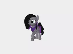 Size: 1200x900 | Tagged: safe, derpibooru import, oc, oc:drizzling dasher, pegasus, pony, pony creator, 3d, 3d pony creator, ponylumen, relaxed, simple background, solo, standing