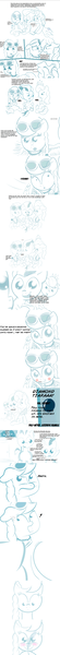 Size: 1548x16806 | Tagged: animated, artist:cosmonaut, blushing, book, cold, comic, cute, derpibooru import, diamond tiara, feather, female, filthy rich, glasses, hug, lets ask rumble, male, monochrome, rumble, rumblespoon, safe, shipping, shivering, silver spoon, straight, studying, thunderlane, winghug, wings