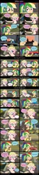Size: 3950x17720 | Tagged: dead source, safe, artist:garretthegarret, derpibooru import, fluttershy, rainbow dash, comic:a weekend away, equestria girls, alternate hairstyle, audio book, car, cd, church steeples, comic, drink, human coloration, road, romania, romanian, seatbelt, soda, terry the triumph, translated in the comments, triumph, whale song