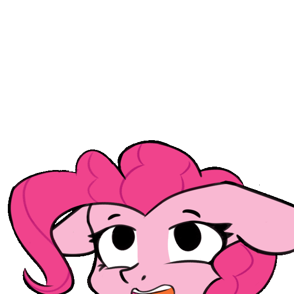 Size: 1109x1109 | Tagged: safe, artist:artiks, part of a set, pinkie pie, earth pony, pony, animated, bouncing, cute, excited, female, floppy ears, gif, mare, open mouth, seizure warning, simple background, smiling, solo, transparent background