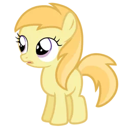 Size: 768x768 | Tagged: safe, artist:supermario64fan, derpibooru import, noi, earth pony, pony, simple ways, .ai available, .svg available, absurd resolution, dissatisfied, female, filly, image, png, simple background, transparent background, vector