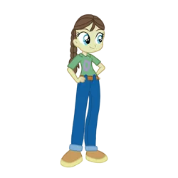 Size: 768x768 | Tagged: safe, artist:supermario64fan, derpibooru import, heidi hay, human, equestria girls, .ai available, .svg available, absurd resolution, braid, braided pigtails, clothes, cutie mark, cutie mark on clothes, equestria girls-ified, female, horseshoes, humanized, image, pants, pigtails, png, shirt, shoes, simple background, t-shirt, transparent background, vector