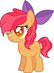 Size: 836x1139 | Tagged: safe, artist:otakuchicky1, derpibooru import, oc, oc:sweet tango, earth pony, pony, female, filly, image, offspring, parent:apple bloom, parent:tender taps, parents:tenderbloom, png, simple background, solo, transparent background, watermark