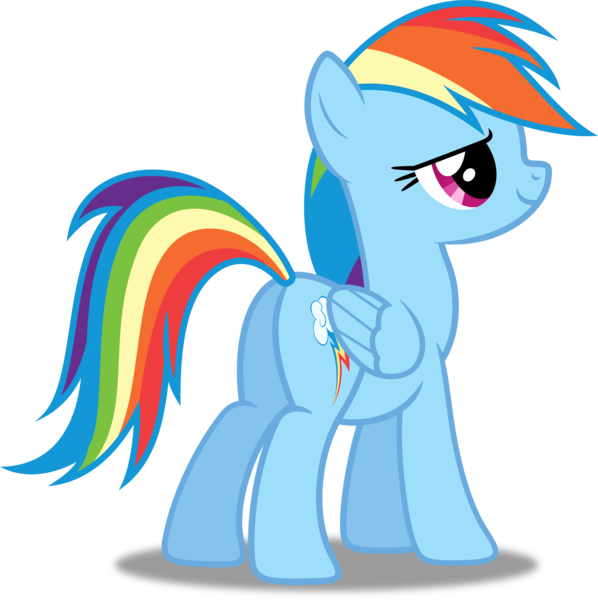 Size: 5000x5014 | Tagged: safe, artist:dashiesparkle, derpibooru import, rainbow dash, pegasus, pony, the mysterious mare do well, butt, female, image, mare, plot, png, rainbutt, simple background, solo, transparent background, vector