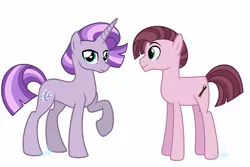 Size: 1280x855 | Tagged: safe, artist:mvdkips, derpibooru import, maud pie, mudbriar, starlight glimmer, oc, oc:gembound, oc:twigmire, earth pony, pony, unicorn, image, jpeg