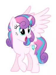 Size: 1280x1694 | Tagged: safe, artist:mvdkips, derpibooru import, princess cadance, princess flurry heart, shining armor, alicorn, pony, female, image, jpeg, male, shiningcadance, shipping, straight