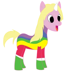 Size: 733x784 | Tagged: safe, artist:kairi15, derpibooru import, ponified, pony, adventure time, image, lady rainicorn, png, solo