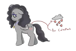 Size: 1772x1181 | Tagged: safe, artist:shacy's pagelings, derpibooru import, oc, oc:dim gray, pegasus, pony, first oc, image, png, sad pony, shy pony, solo