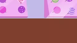 Size: 1280x720 | Tagged: safe, derpibooru import, screencap, cakes for the memories, spoiler:cakes for the memories, background, candy, counter, food, image, liminal space, no pony, png, scenic ponyville, sugarcube corner (interior)