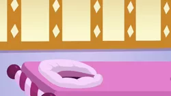 Size: 1280x720 | Tagged: safe, derpibooru import, screencap, deep tissue memories, spoiler:deep tissue memories, background, image, liminal space, massage table, no pony, png, ponyville spa, scenic ponyville