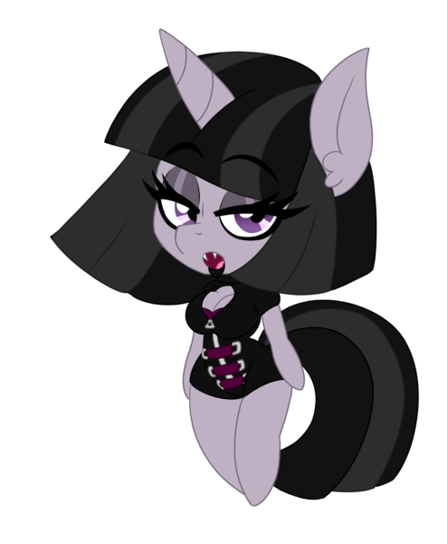 Size: 1280x1556 | Tagged: safe, artist:ladylullabystar, derpibooru import, oc, oc:velvet rose, anthro, unicorn, chibi, image, png, simple background, solo, transparent background