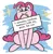 Size: 1996x2048 | Tagged: suggestive, artist:datzigga, derpibooru import, pinkie pie, earth pony, pony, cute, derpibooru exclusive, diapinkes, female, image, jpeg, mare, sign, tail, tail wag