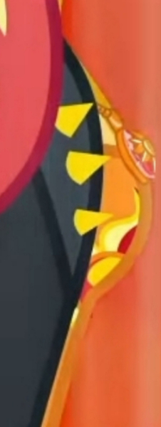 Size: 1545x4095 | Tagged: safe, derpibooru import, screencap, sunset shimmer, equestria girls, equestria girls series, rollercoaster of friendship, boobshot, breasts, busty sunset shimmer, clothes, cropped, cutie mark, cutie mark on clothes, geode of empathy, image, jacket, jpeg, leather, leather jacket, magical geodes, transformation