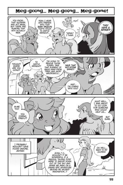 Size: 1279x1920 | Tagged: safe, derpibooru import, megan williams, twilight sparkle, my little pony: the manga, spoiler:manga3, g1, image, jpeg, my little pony: the manga volume 3