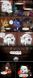 Size: 1280x3004 | Tagged: safe, artist:mr100dragon100, derpibooru import, bat pony, pony, vampire, vampony, dark forest au's dracula, female, image, jpeg, male, mare, nightmare, screaming, stallion